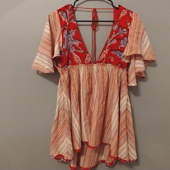 SOLD New Free People Under The Sun tunic top nwt - Picture 5 of 8